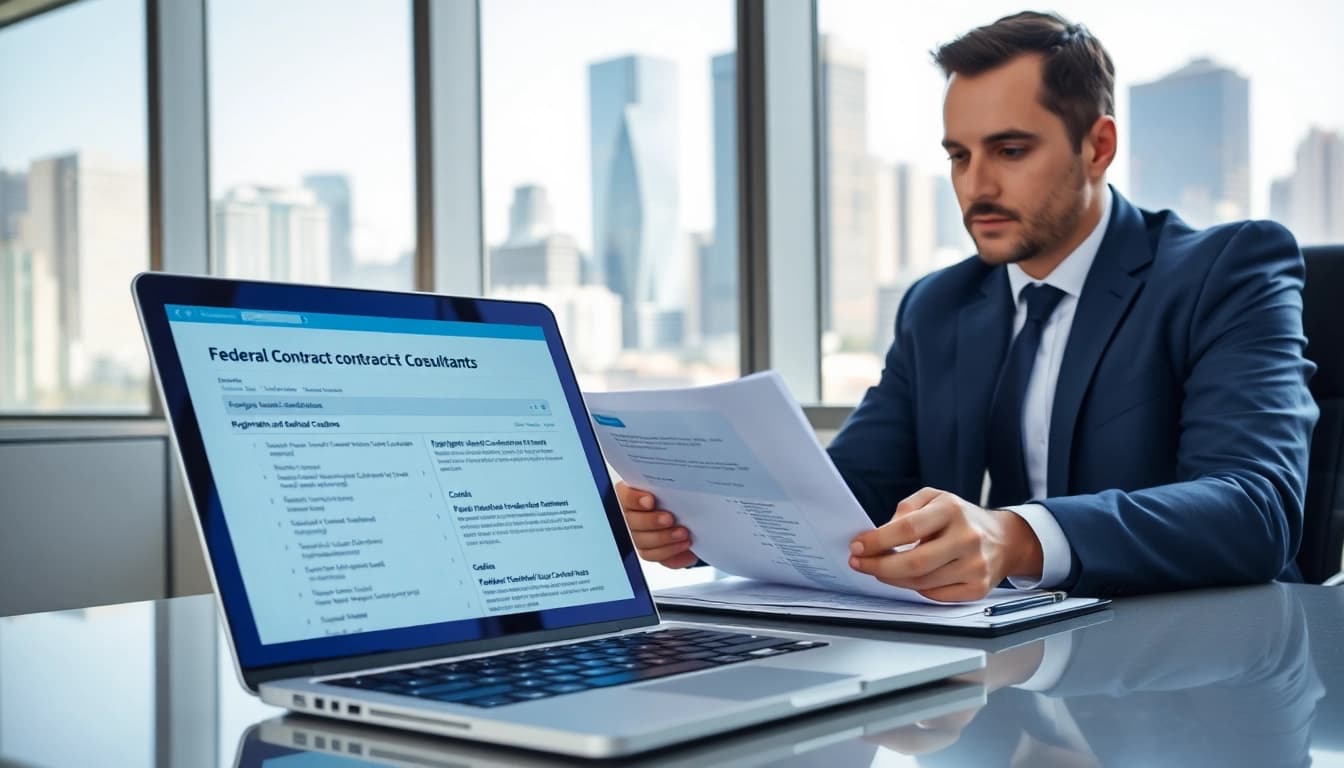 Consultant engaged in registration and certification in Federal databases for federal contracts to enhance compliance.