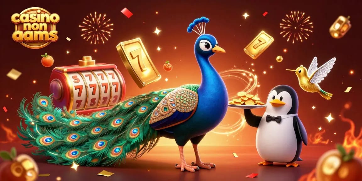 Giocare nei migliori casino non AAMS con emozionanti simboli di slot e vincite d'oro.