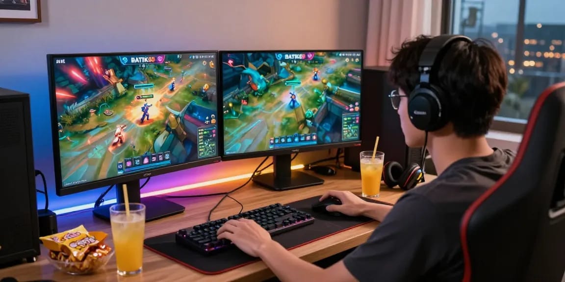 Pengalaman bermain game online yang seru di BATIK88 dengan grafik yang hidup dan suasana nyaman.