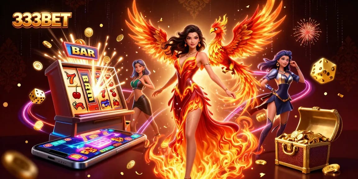 Engage with the exciting games at 333BET casino featuring dynamic slot machines and vibrant visuals.