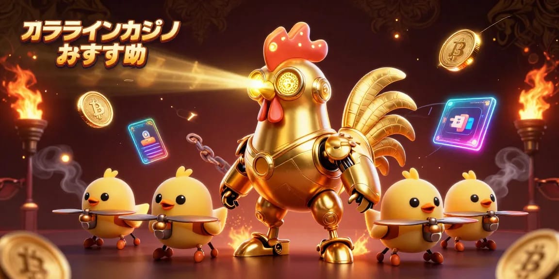 オンラインカジノ おすすめに触れる3Dイラスト、ギャンブルの魅力を表現