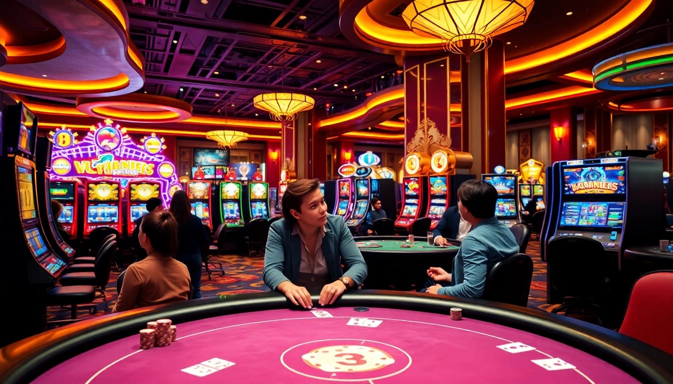 Experience the thrill of Non gamstop Casino Uk with vibrant gaming floors and engaged players.