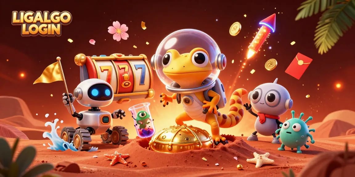 Engage with exciting LIGALGO LOGIN to uncover treasures in a Martian casino adventure.