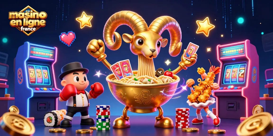 Jouer au meilleur casino en ligne France avec des personnages de jeux captivants et d'illusions colorées.