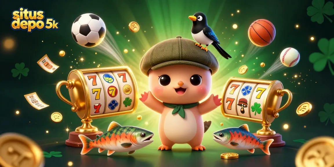 Menangkan banyak hadiah di situs depo 5k dengan permainan slot yang seru dan menguntungkan.