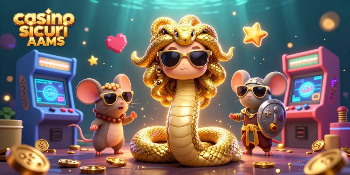 Vivi un'esperienza di gioco emozionante nei casino sicuri non AAMS con personaggi vibranti e design ispirati agli arcade.