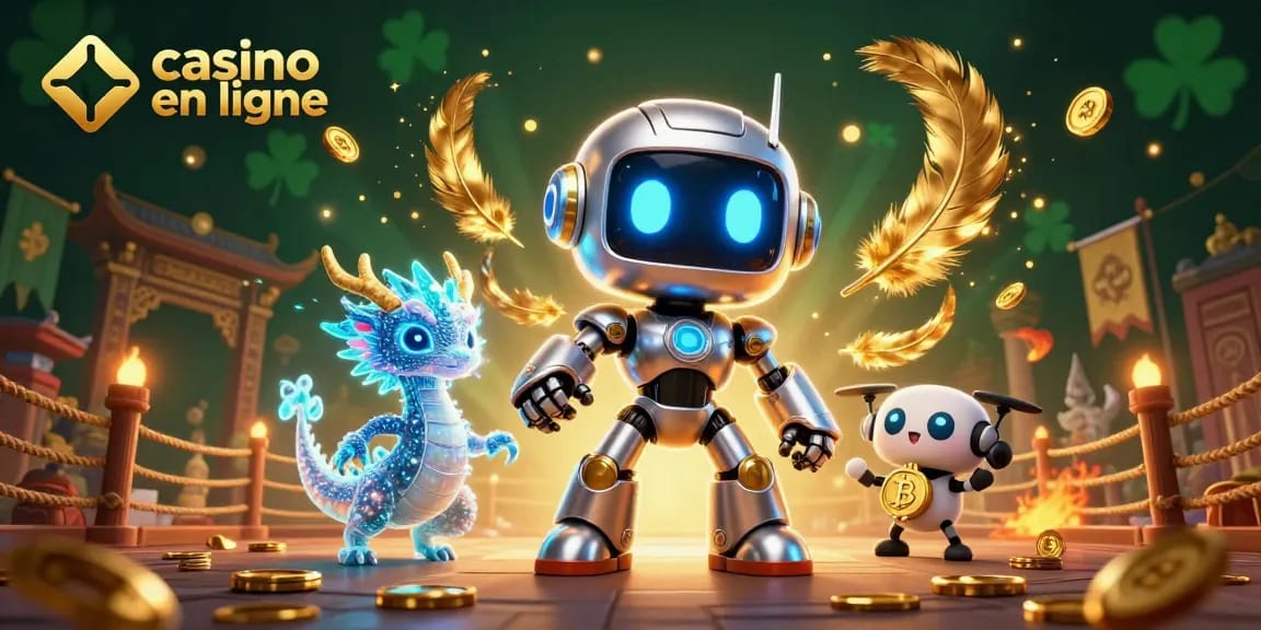 Jouez à un casino en ligne excitant avec des personnages 3D et des éléments de jeu captivants.