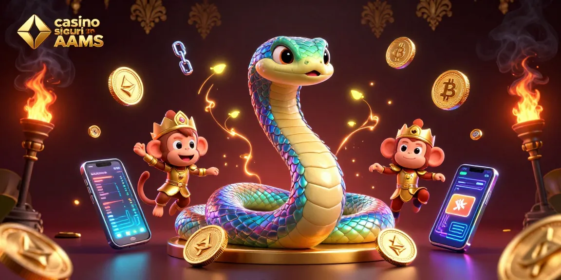Gioca e vinci nei casino sicuri non AAMS con personaggi vivaci in un'illustrazione vibrante.