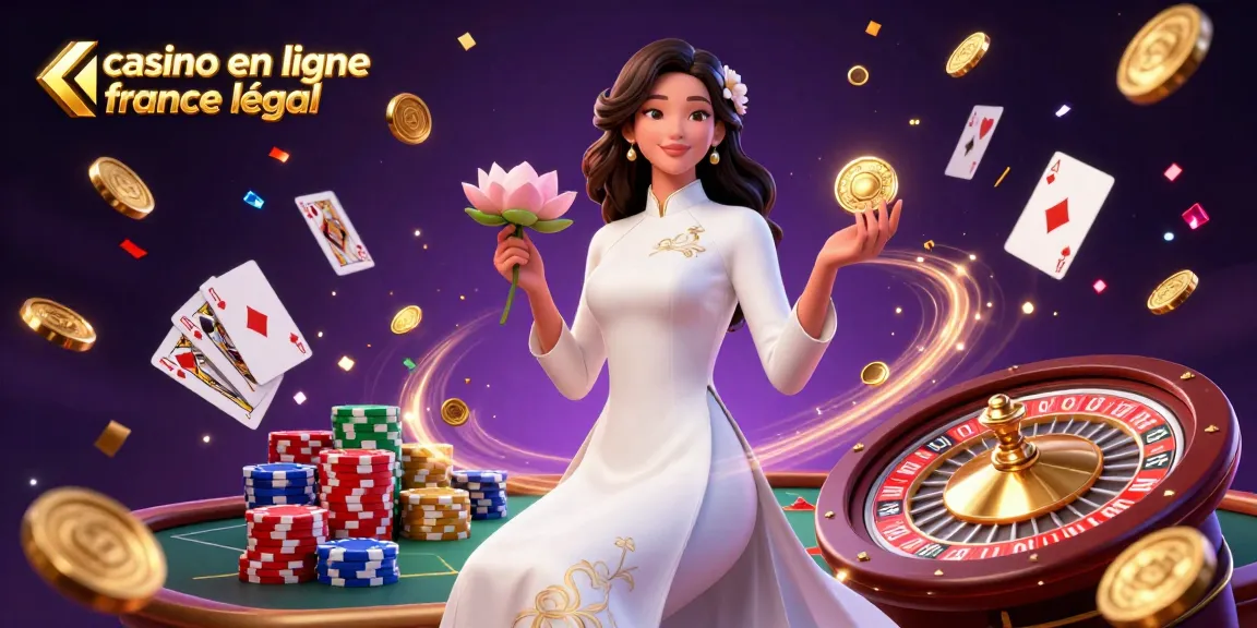 Vivez un jeu passionnant au casino en ligne France légal avec des personnages élégants au milieu de pièces dorées tombant et d'une roue de roulette.