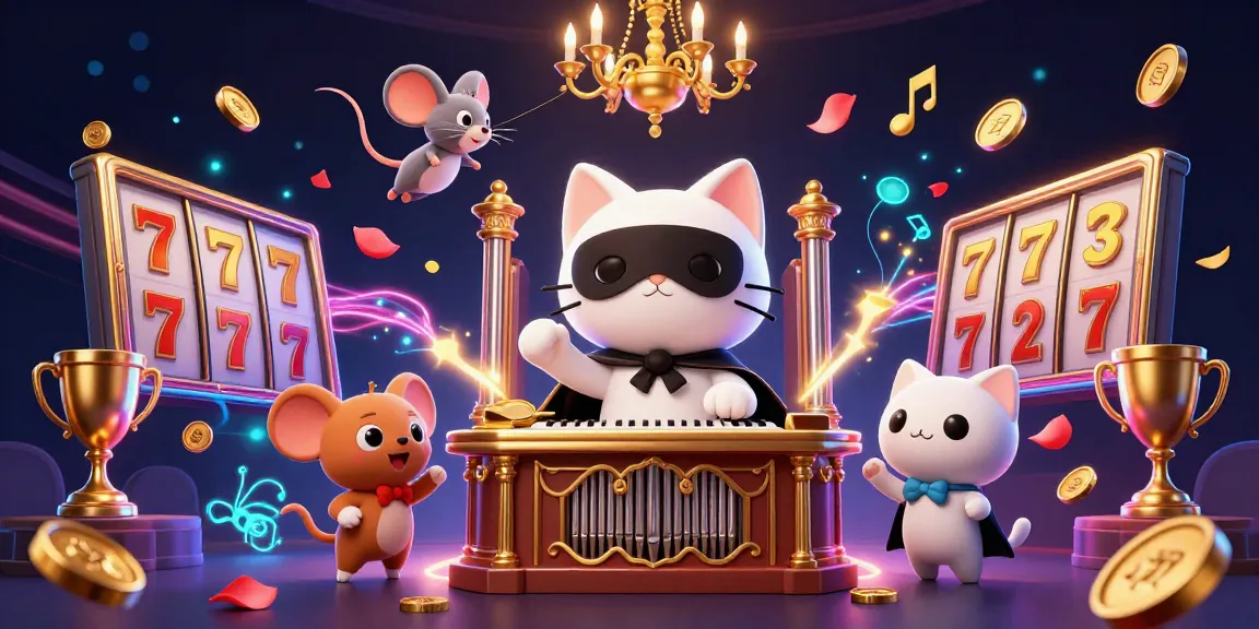 Découvrez le nouveau casino en ligne avec des symboles de machines à sous et des jeux captivants.