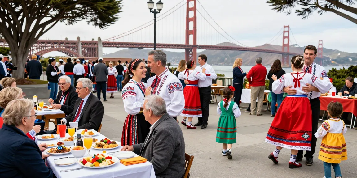 Polish community gathering at https://www.sfpol.com/ celebrating culture and traditions in San Francisco.