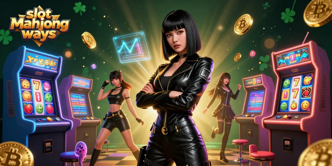 Engage with slot mahjong ways and explore vibrant 3D gaming excitement in a dynamic casino scene.
