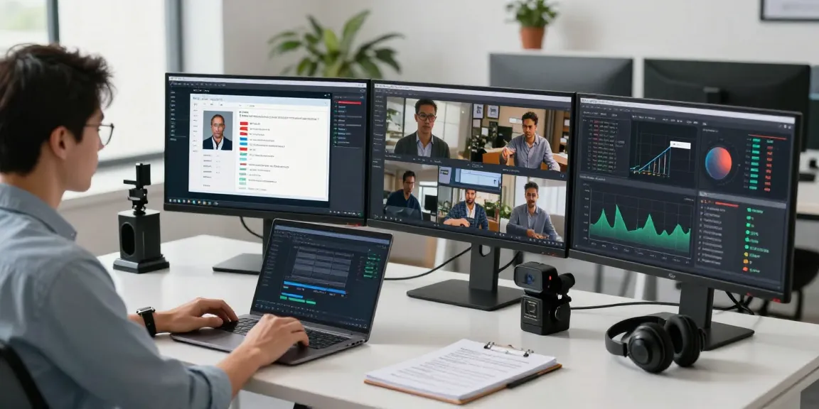 Efficient workspace for AI detection to detect ai image, showcasing image analysis tools and professional content moderation.