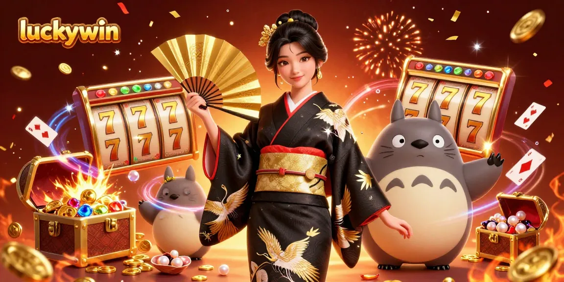 Experience thrilling wins at luckywin with dynamic slot reels, rich graphics, and festive celebration effects.