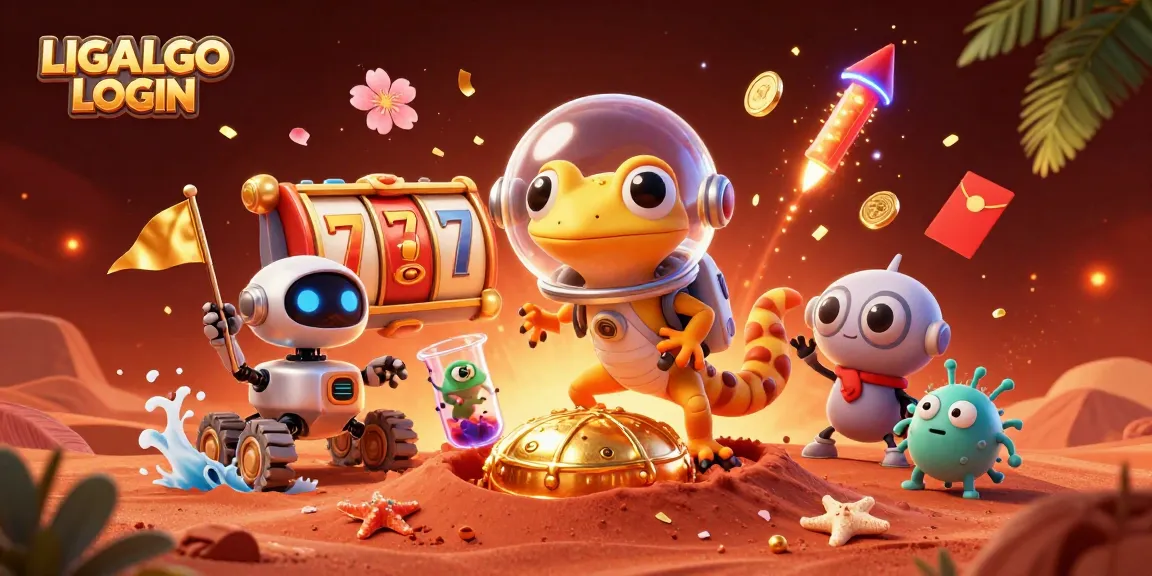 Engage with exciting LIGALGO LOGIN to uncover treasures in a Martian casino adventure.