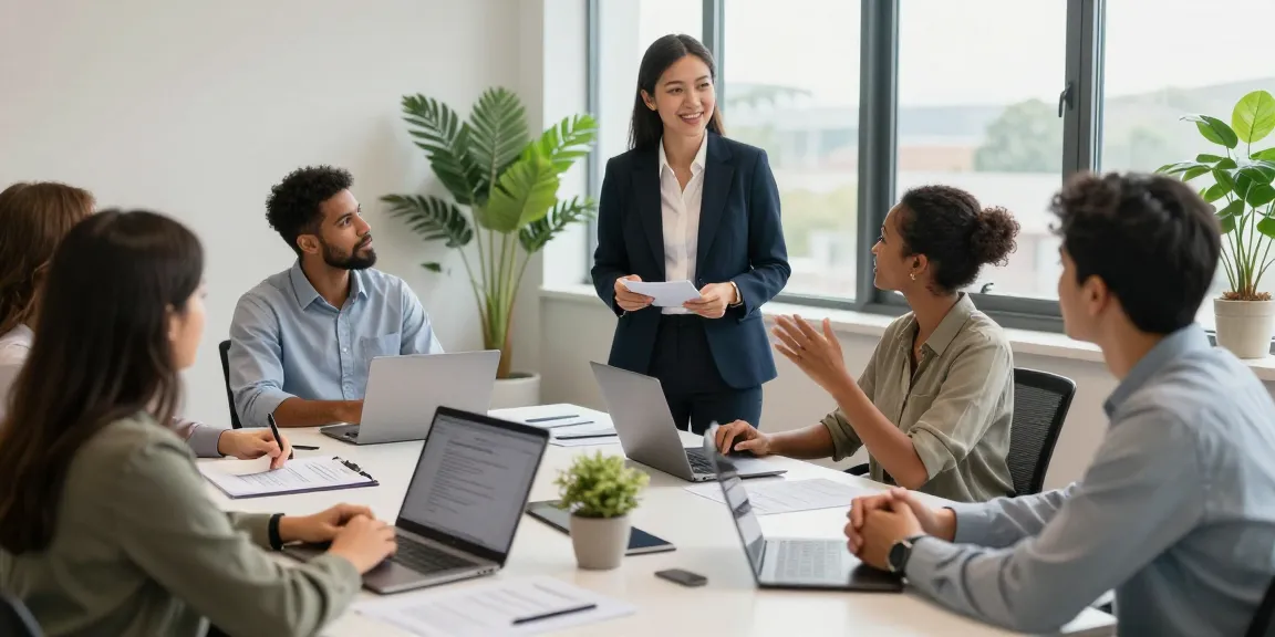 Suriname recruitment scene showing diverse candidates engaging in interviews with a recruiter.
