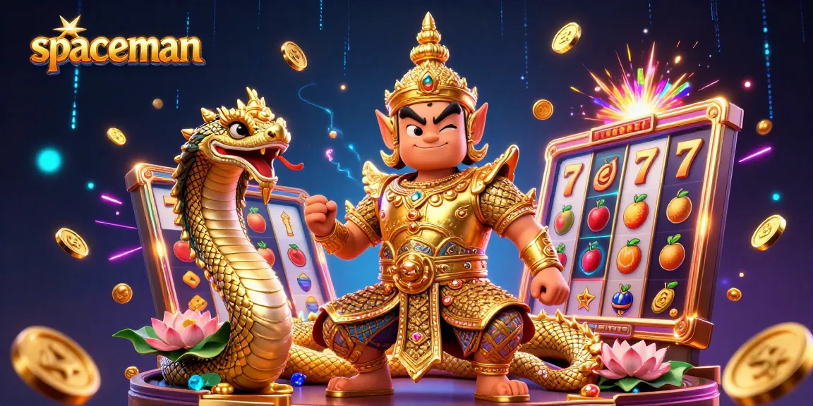 Watch the spaceman jackpot unfold with vibrant slot game symbols and energetic casino themes.