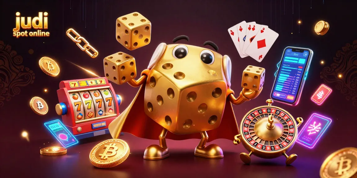 Menangkan judi slot online dengan keberuntungan dari dadu emas yang menggulung simbol jackpot.