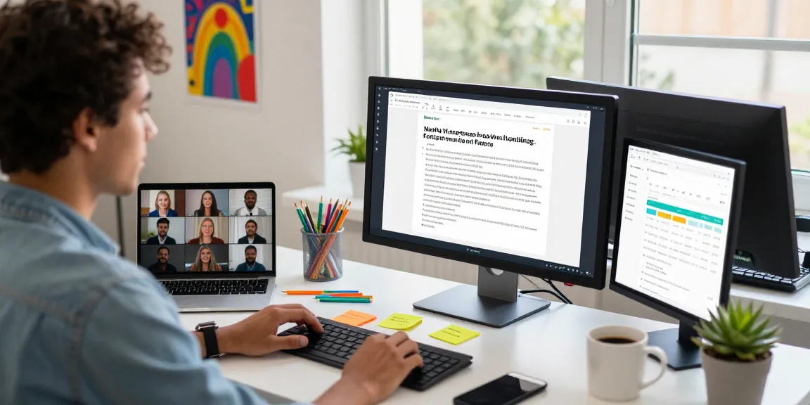 Creative workspace focusing on NSFW content creation with a writer engaged in drafting articles.