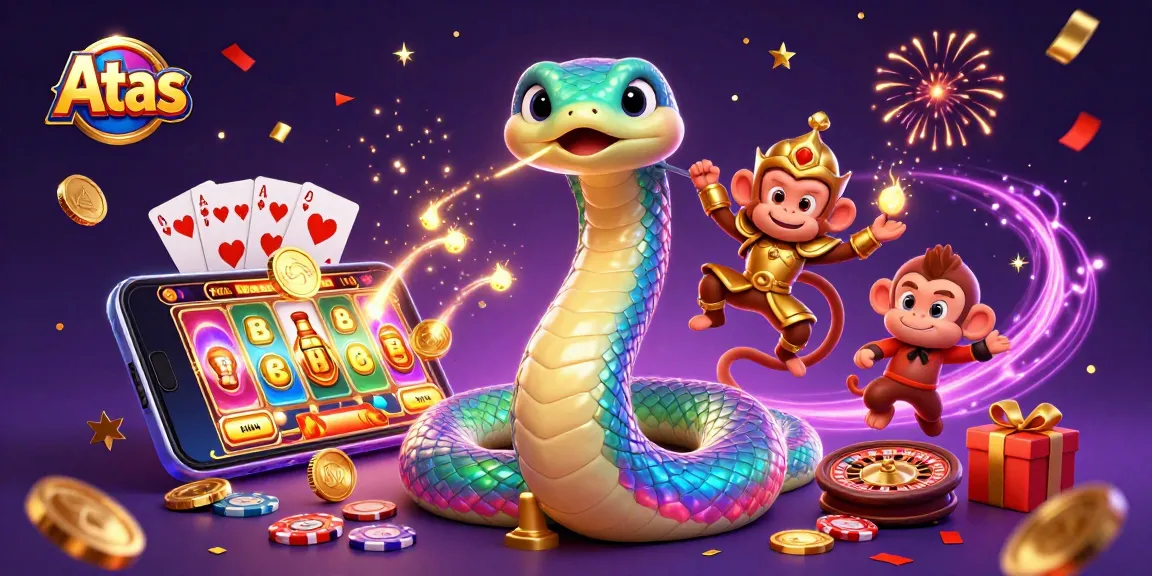 Experience thrilling wins at Atas Casino with vibrant games and a magical atmosphere.