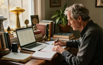 Discover T Allen Greenfield's spiritual writings and UFO insights at https://tallengreenfield.com in a cozy research space.